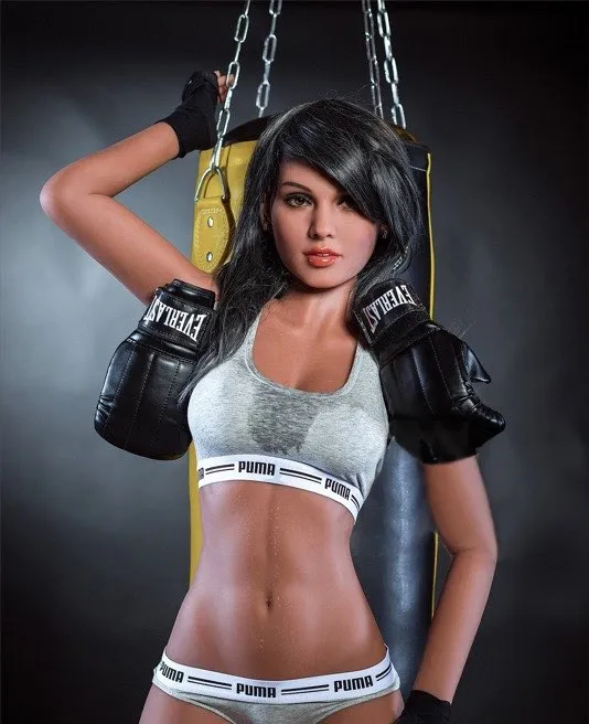 Sofia SEX DOLL Cute Golden Braided Female Soldier 5′ 5″ (166cm)