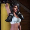 Sofia SEX DOLL Cute Golden Braided Female Soldier 5′ 5″ (166cm)